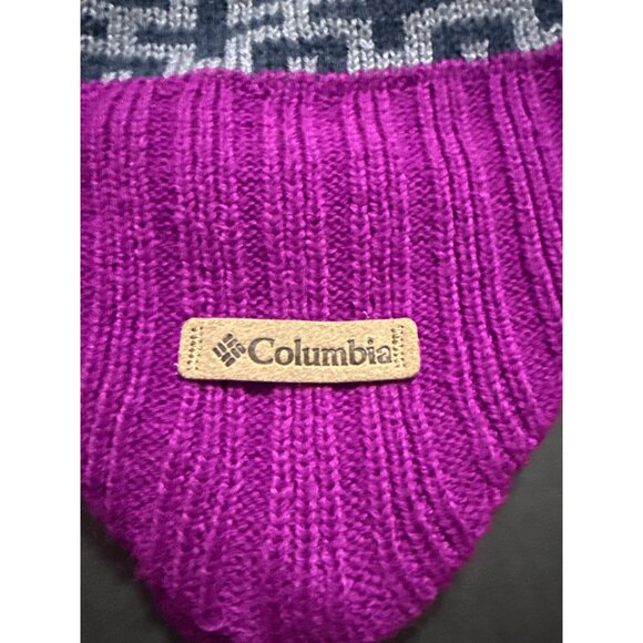 Columbia Omni-Heat Lyon Mountain Peruvian Earlap Hat Youth One Size - Picture 3 of 8